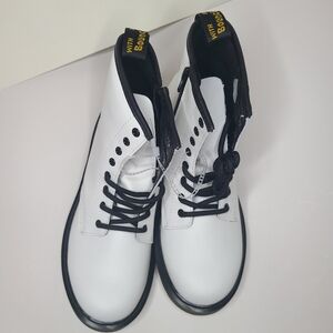 White Doc Martens Boots -NWOT